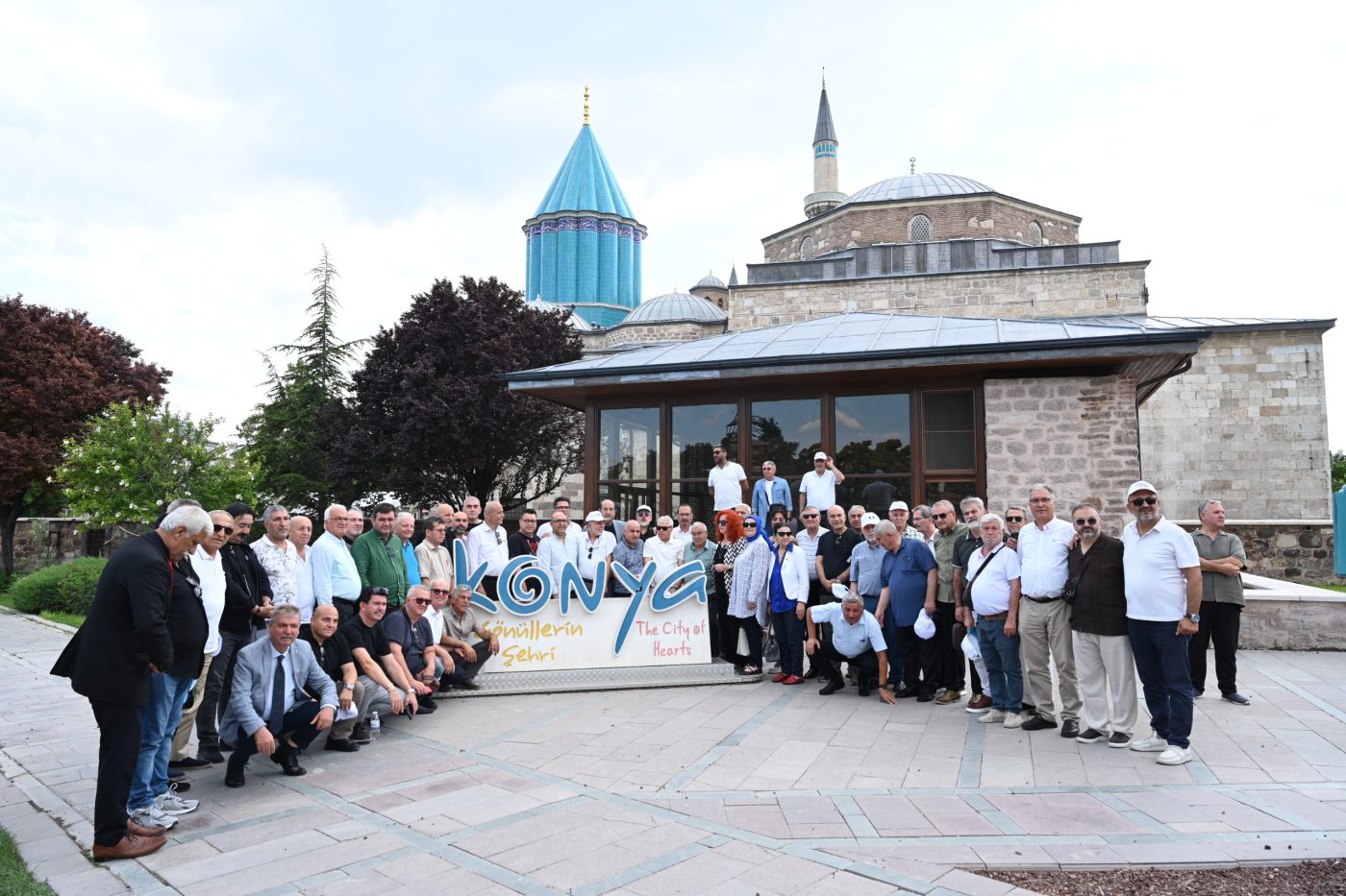İzmir’den gelen STK Başkanları ve Gazeteciler Konya’ya Hayran Kaldı