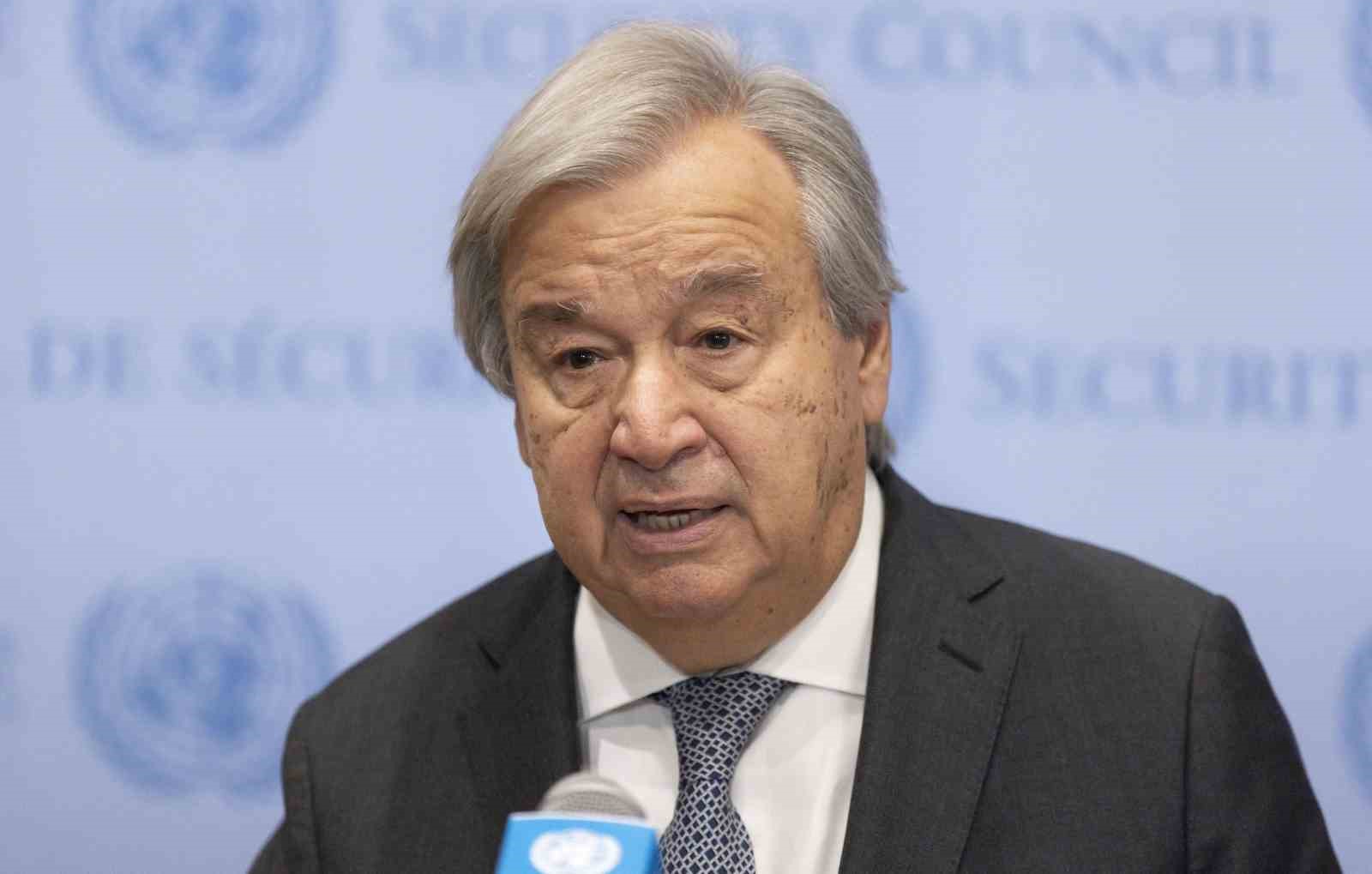 BM Genel Sekreteri Guterres:  Genel sekreter olduğumdan bu yana hiçbir çatışmada görülmemiş sivil can kaybına tanık oluyoruz 
?v=1