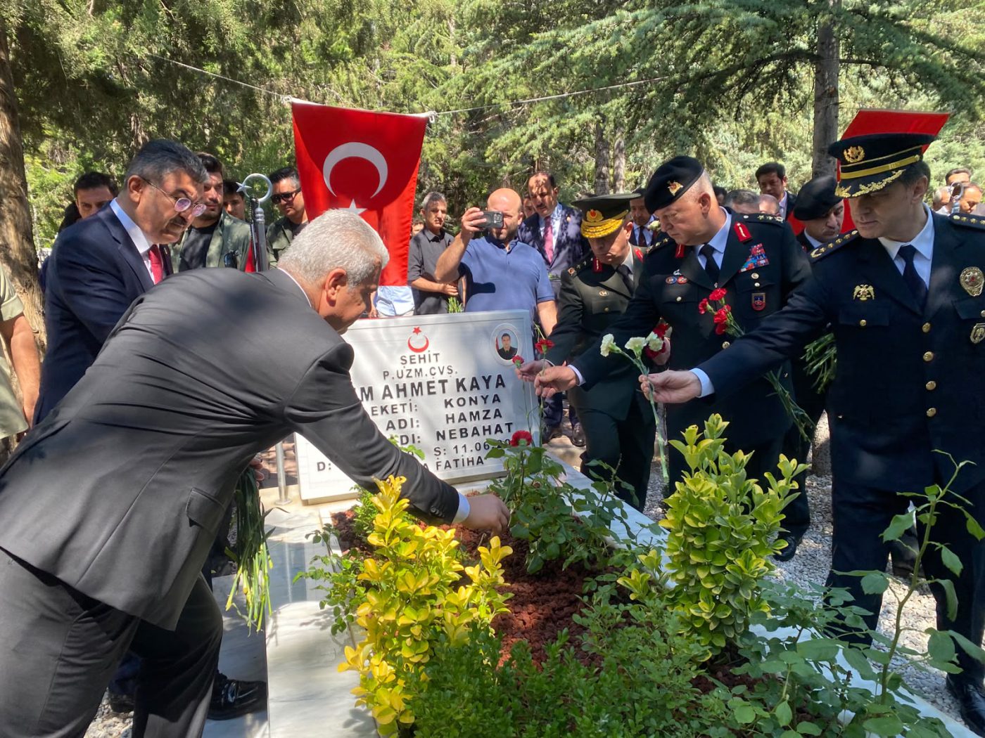 Konya'da 15 Temmuz Demokrasi Şehitleri Anıldı