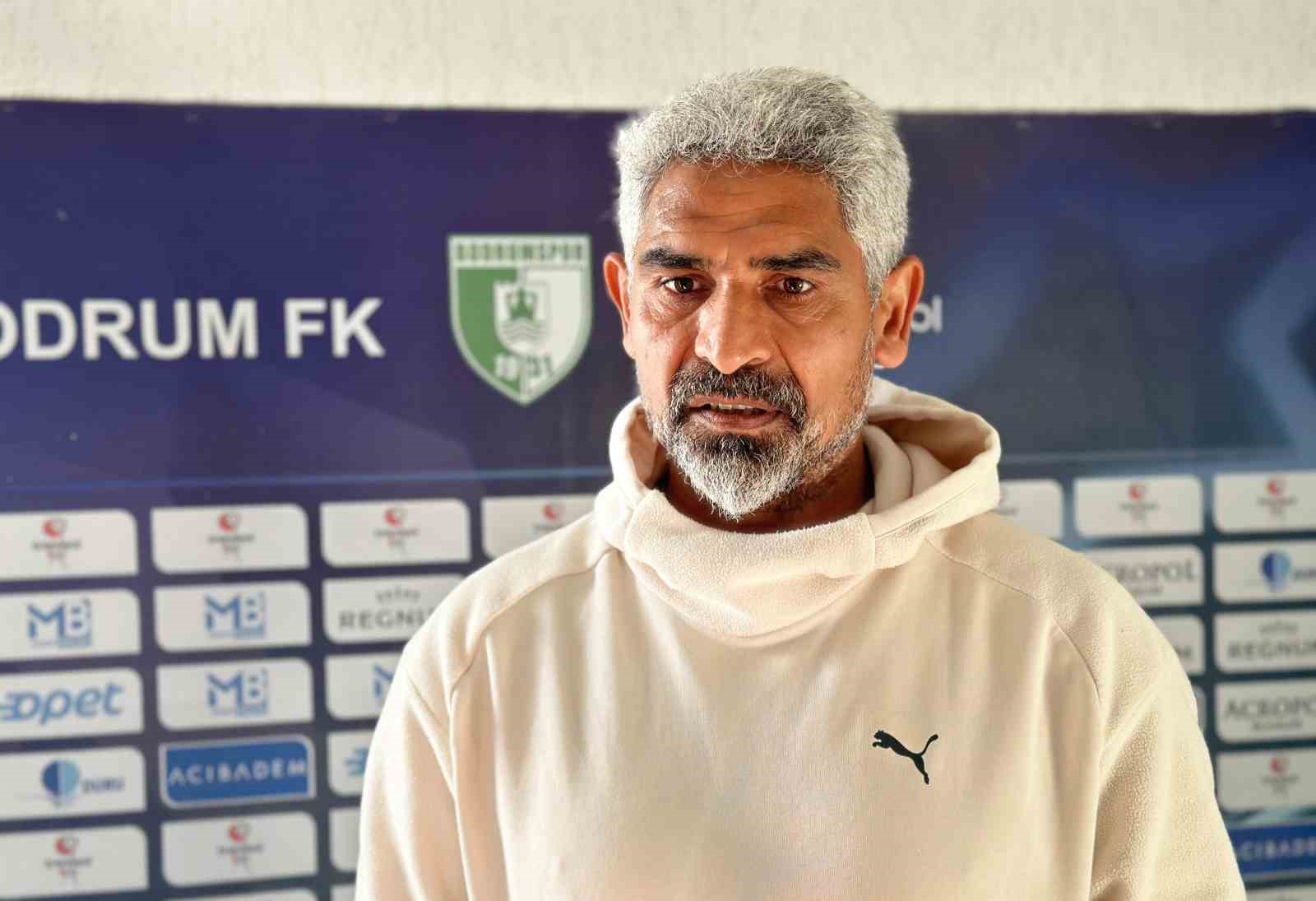 Bodrum FK Teknik Direktörü İsmet Taşdemir: “Play-off potası içerisinde olduğum için mutluyum”
