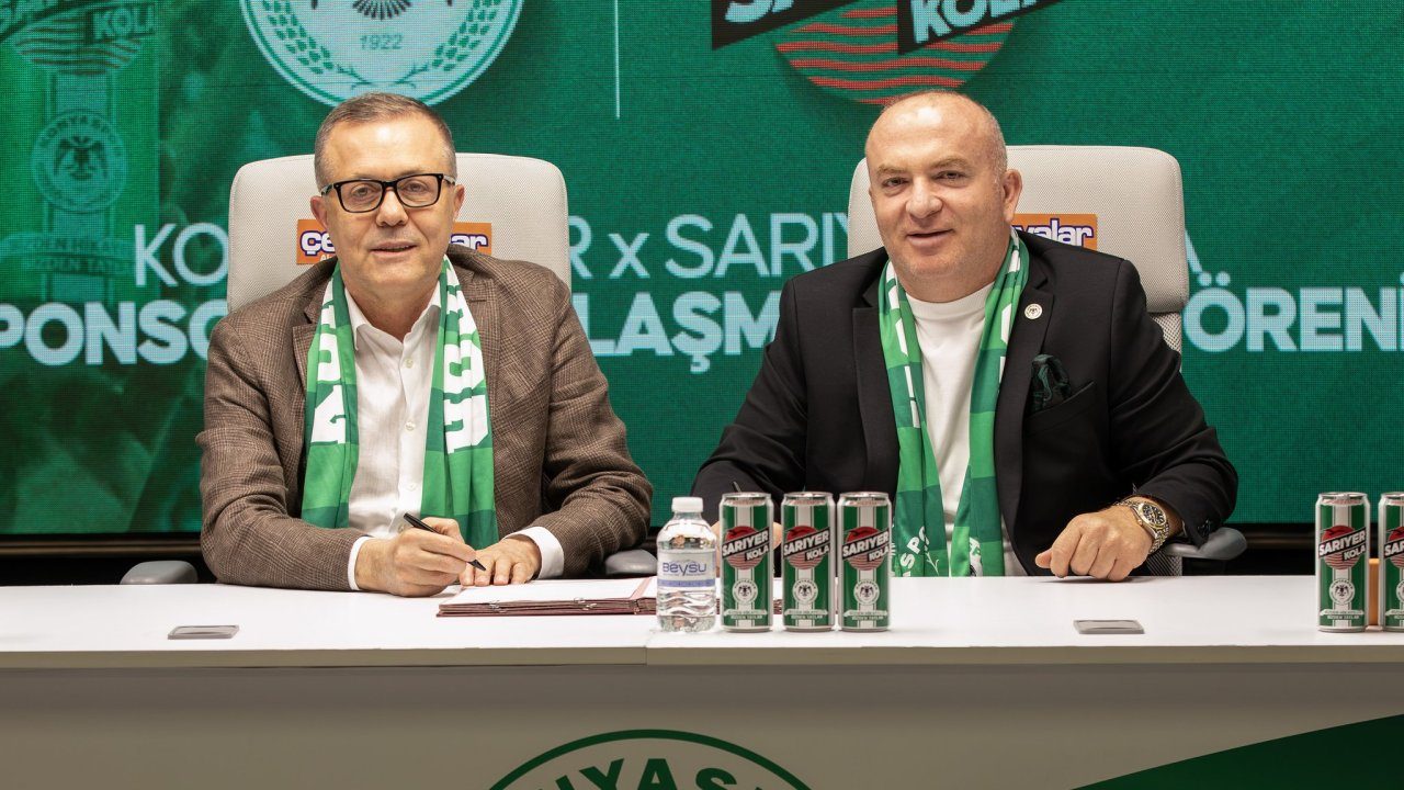 Yeşil-Beyazlılara Yeni Sponsor Konyaspor Sarıyer Kola İle Anlaştı