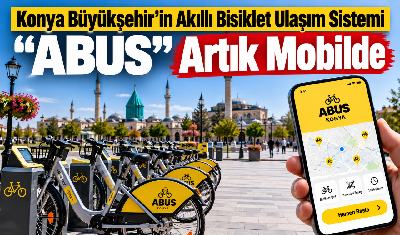 Konya’da Bisikletli Ulaşım Cebe Taşındı Tüm Bilgiler Tek Uygulamada