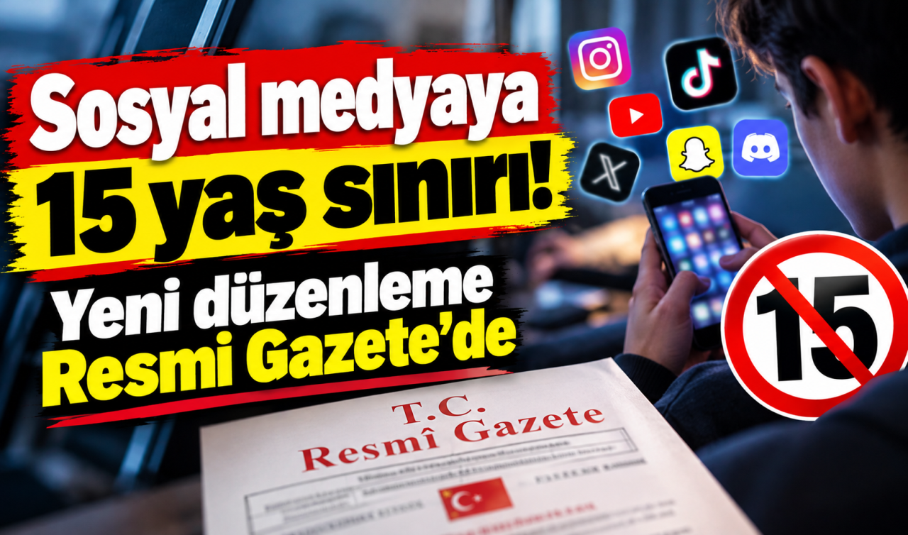 Sosyal Medyaya 15 Yaş Sınırı Yeni Düzenleme Resmi Gazete’de