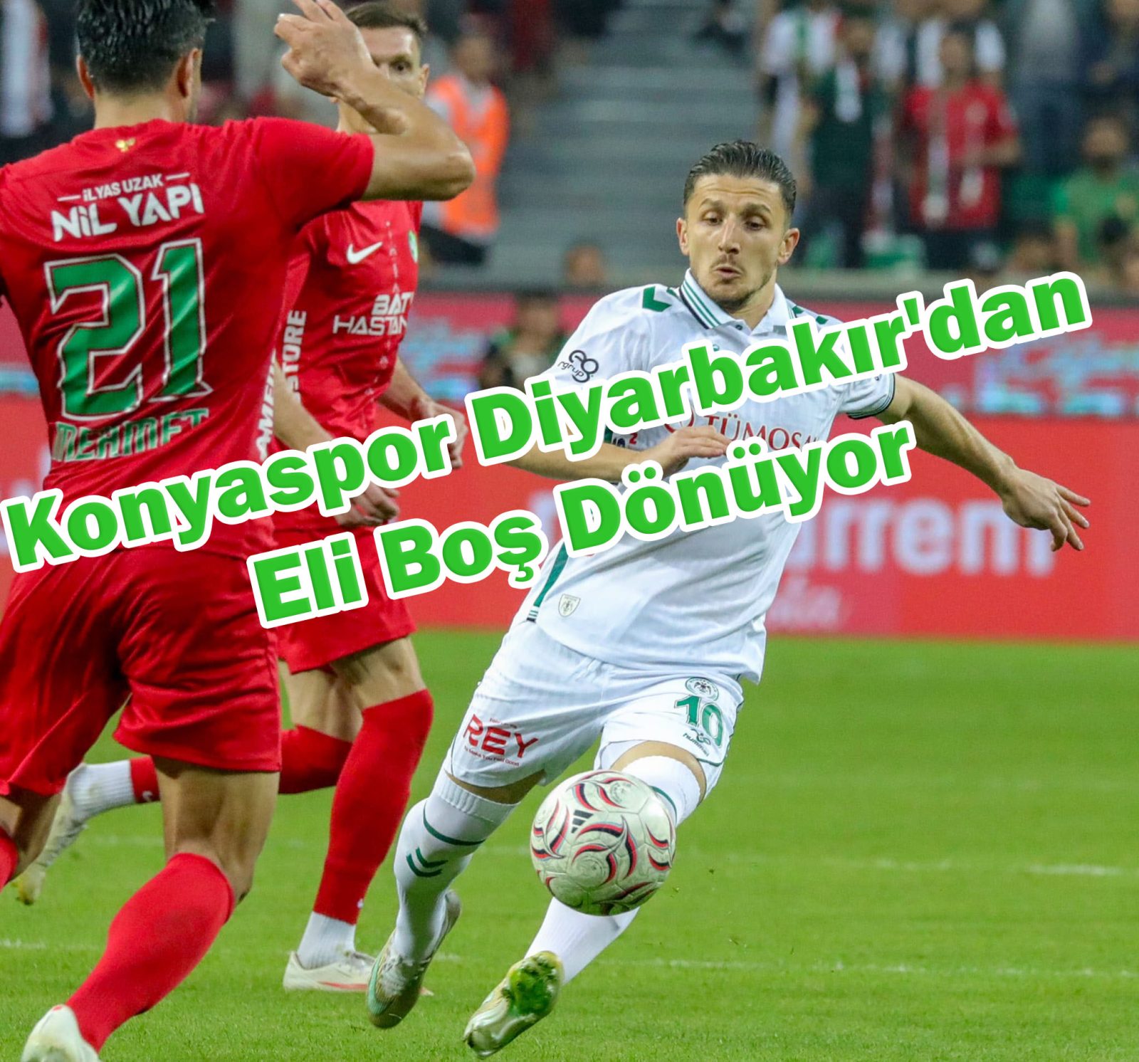 Konyaspor Diyarbakır'dan Eli Boş Dönüyor