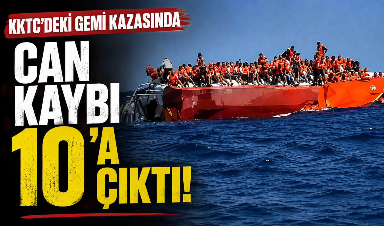KKTC’deki Gemi Kazasında Can Kaybı 10’a Çıktı