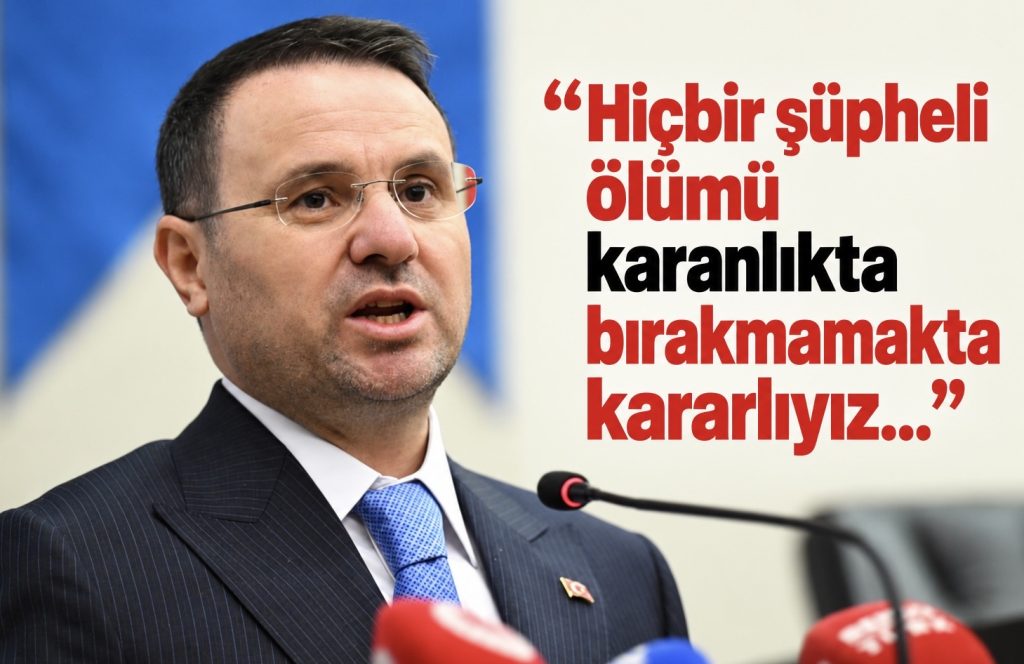 Bakan Gürlek: "Yıllar Geçse de Hiçbir Şüpheli Ölümü Karanlıkta Bırakmamakta Kararlıyız"