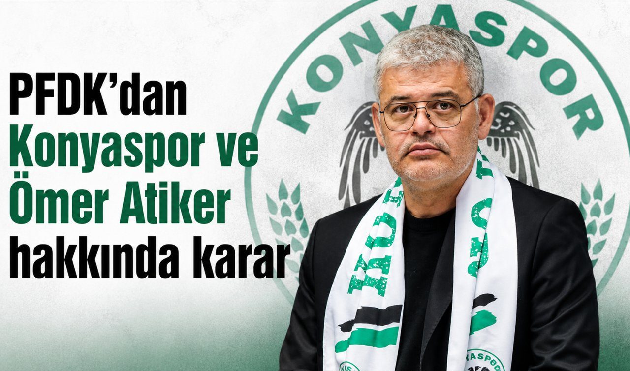 Konyaspor’a PFDK’dan Sevindiren Karar