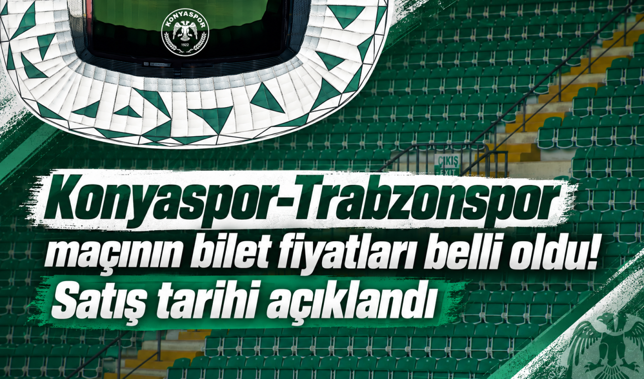 Konyaspor-Trabzonspor Maçının Bilet Fiyatları Belli Oldu