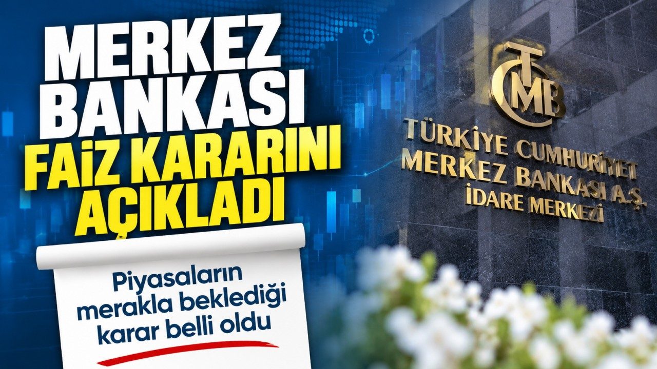 Merkez Bankası Faiz Kararını Açıkladı
