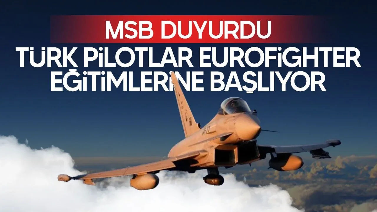 Türk Pilotları Eurofighter Uçuş Eğitimlerine Başladı